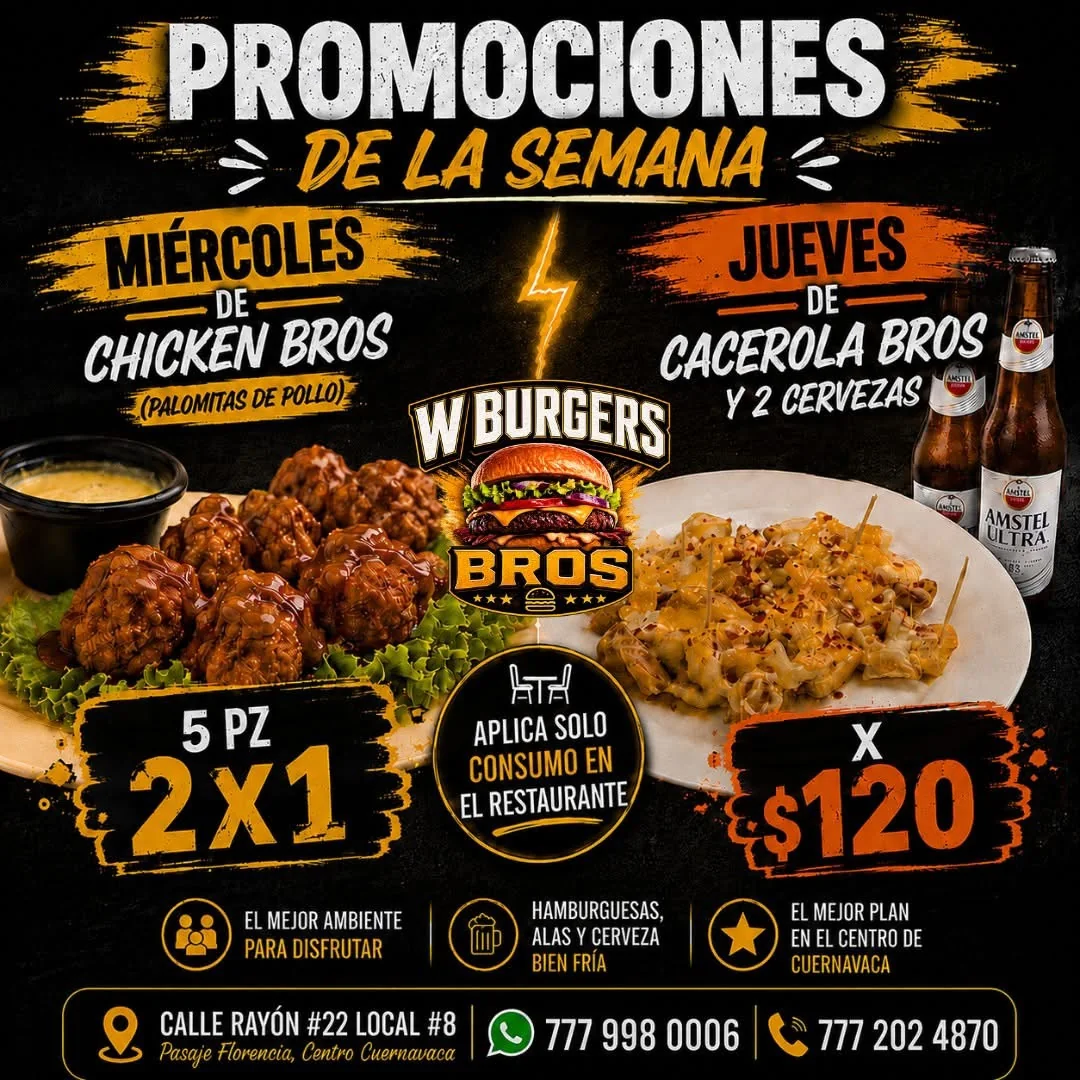 Chicken Bros de W Burgers Bros